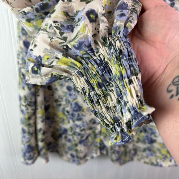 Maurices Womens Plus size Floral Blouse size 1X - Picture 5 of 6